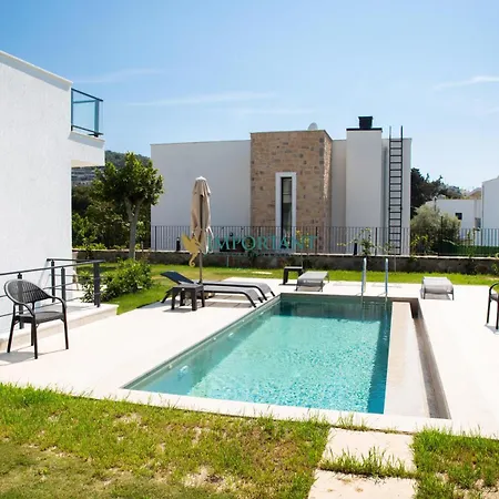 فيلة Bd498- 4 With Private Pool In Gumusluk بودروم